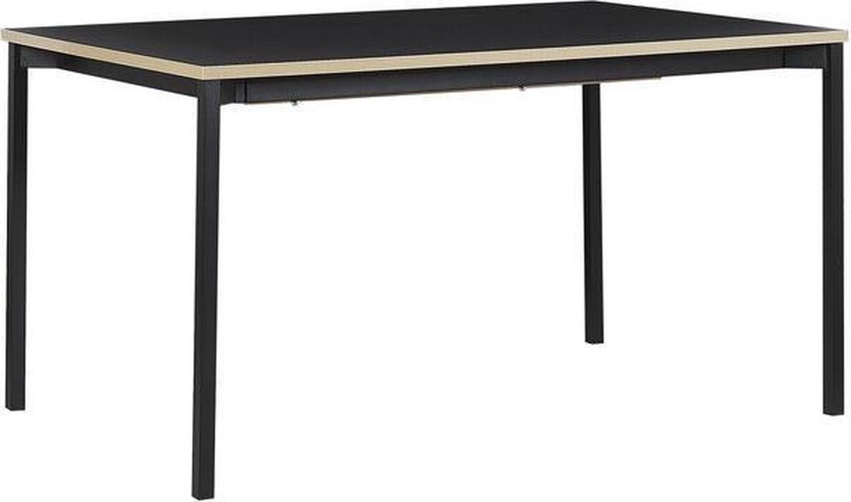Beliani Avis Eettafel Mdf 90 X 190 Cm - Zwart