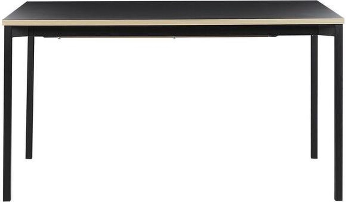 Beliani Avis Eettafel Mdf 90 X 190 Cm - Zwart