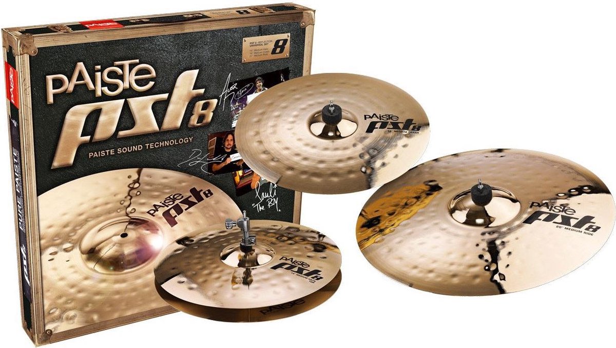 Paiste PST8 Reflector Universal Set bekkenset