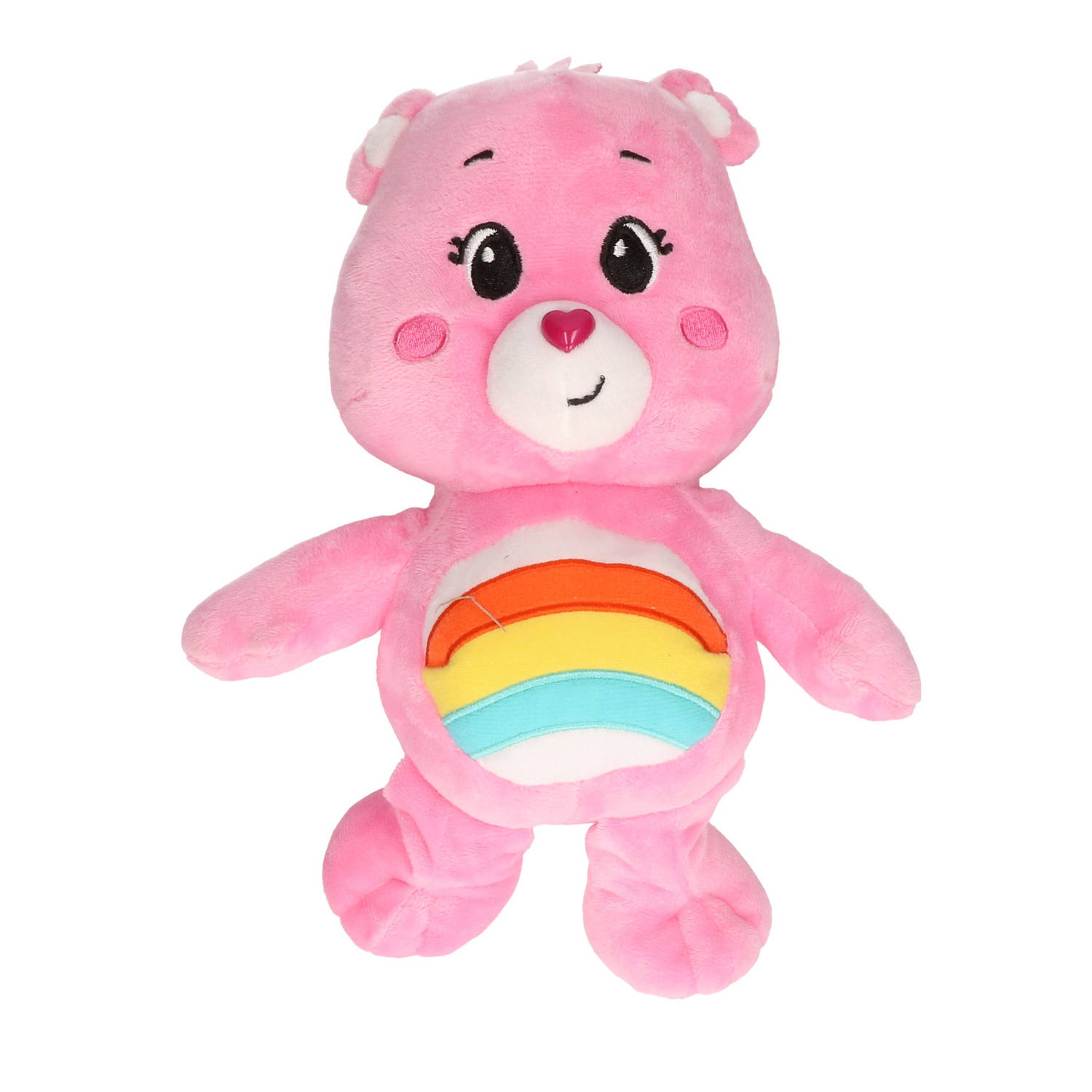 Troetelbeertjes Pluche Knuffel 28 Cm - Cartoon Knuffels - Troetelberen - Roze