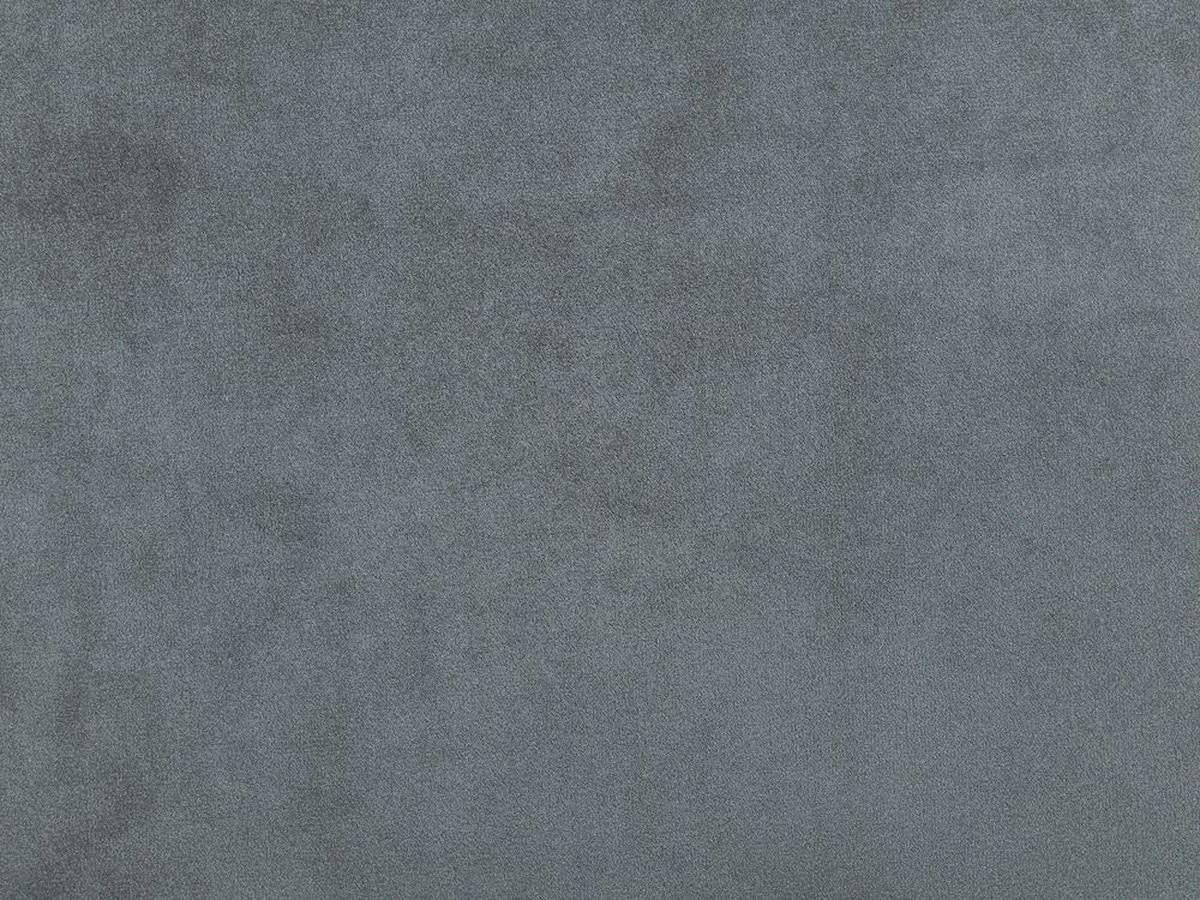 Beliani Luiro Chaise Longue Fluweel 70 X 160 Cm - Grijs