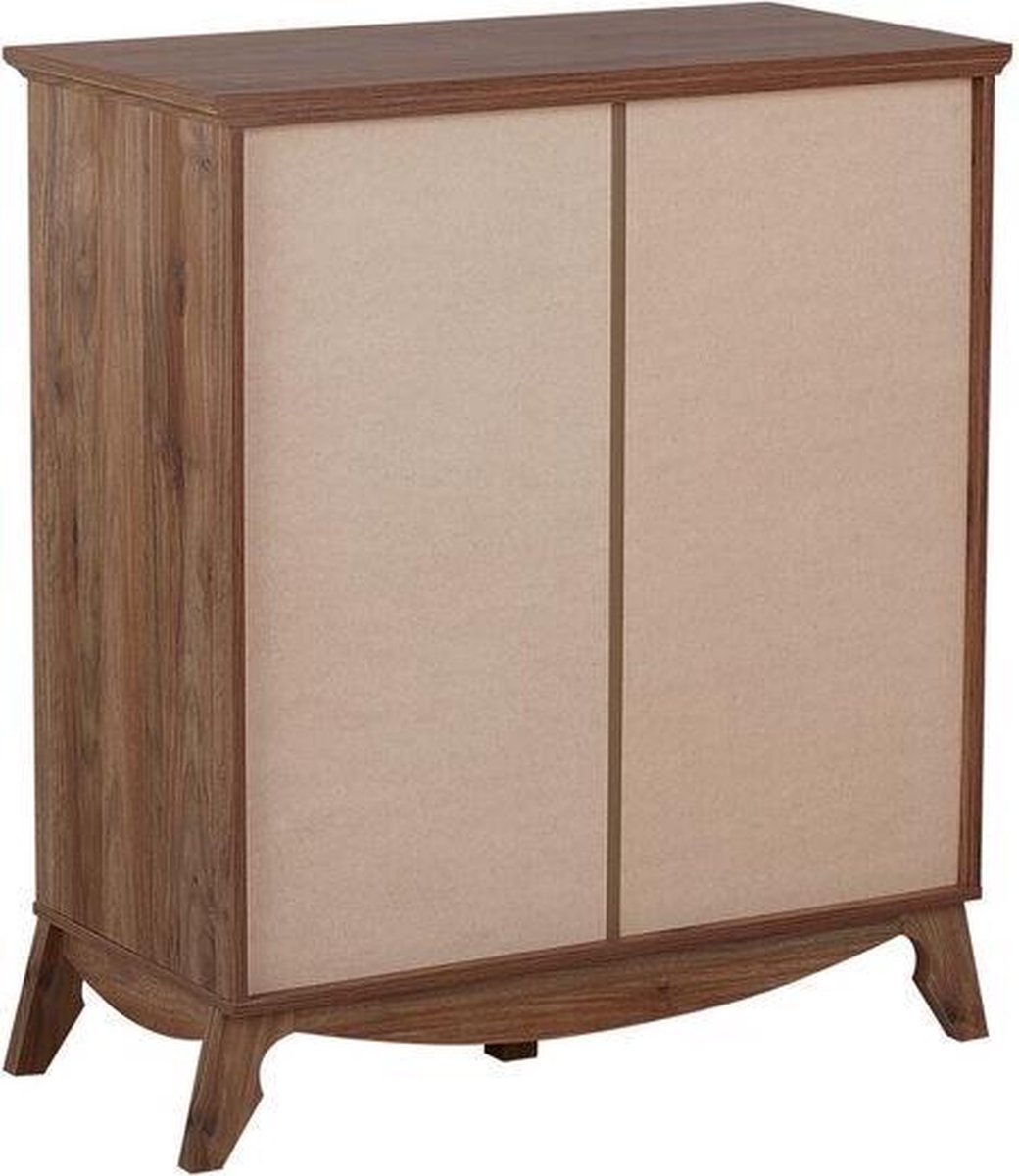 Beliani Kuma Commode Mdf 40 X 79 Cm - Bruin