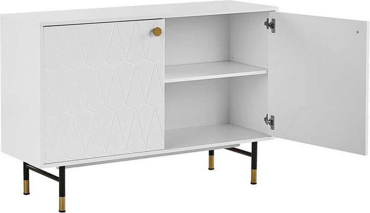 Beliani Adante Commode Mdf 40 X 120 Cm - Wit