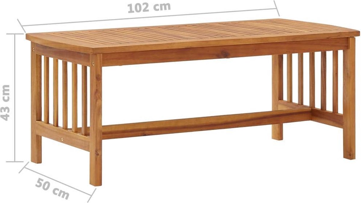 Vidaxl 5-delige Loungeset Met Kussens Massief Acaciahout - Grijs