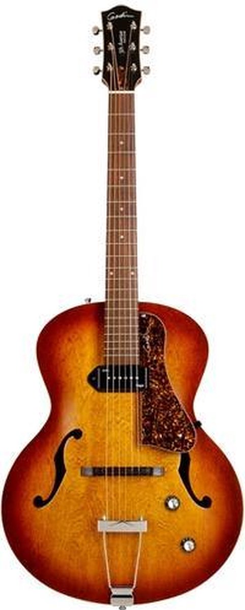 Godin 5th Avenue Kingpin P90 Cognac Burst elektrische gitaar