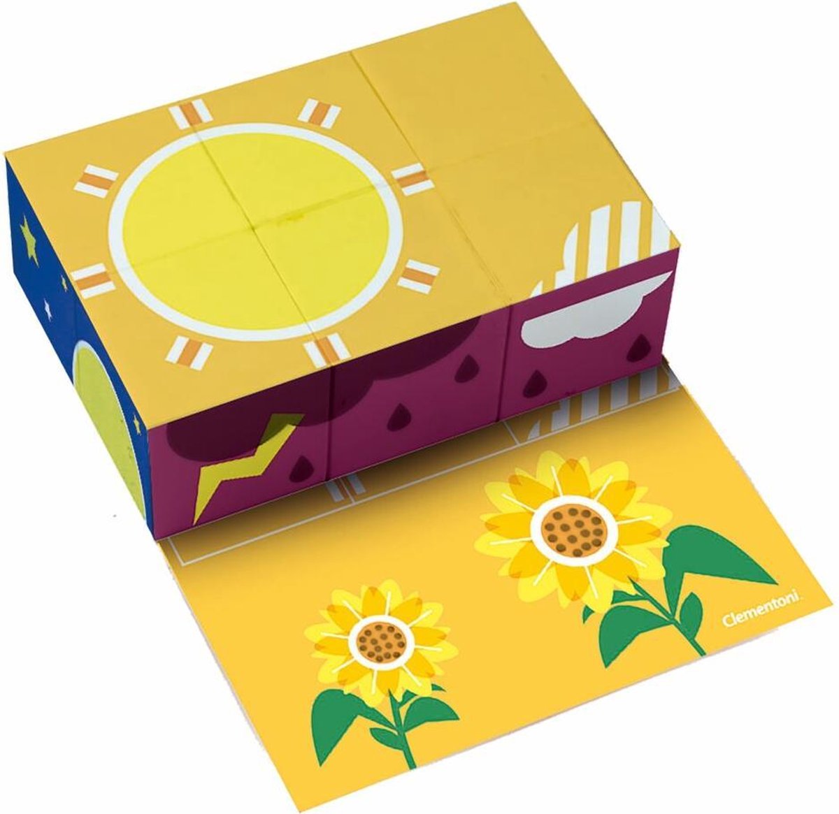 Clementoni Blokkenpuzzel In De Lucht Junior 14,5 Cm 6-delig