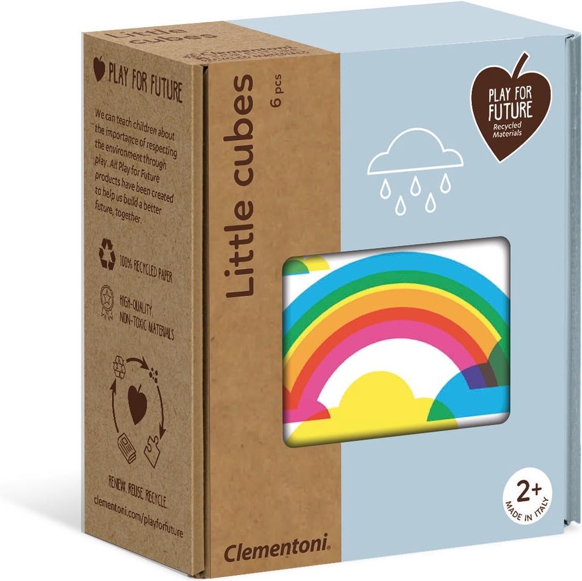 Clementoni Blokkenpuzzel In De Lucht Junior 14,5 Cm 6-delig