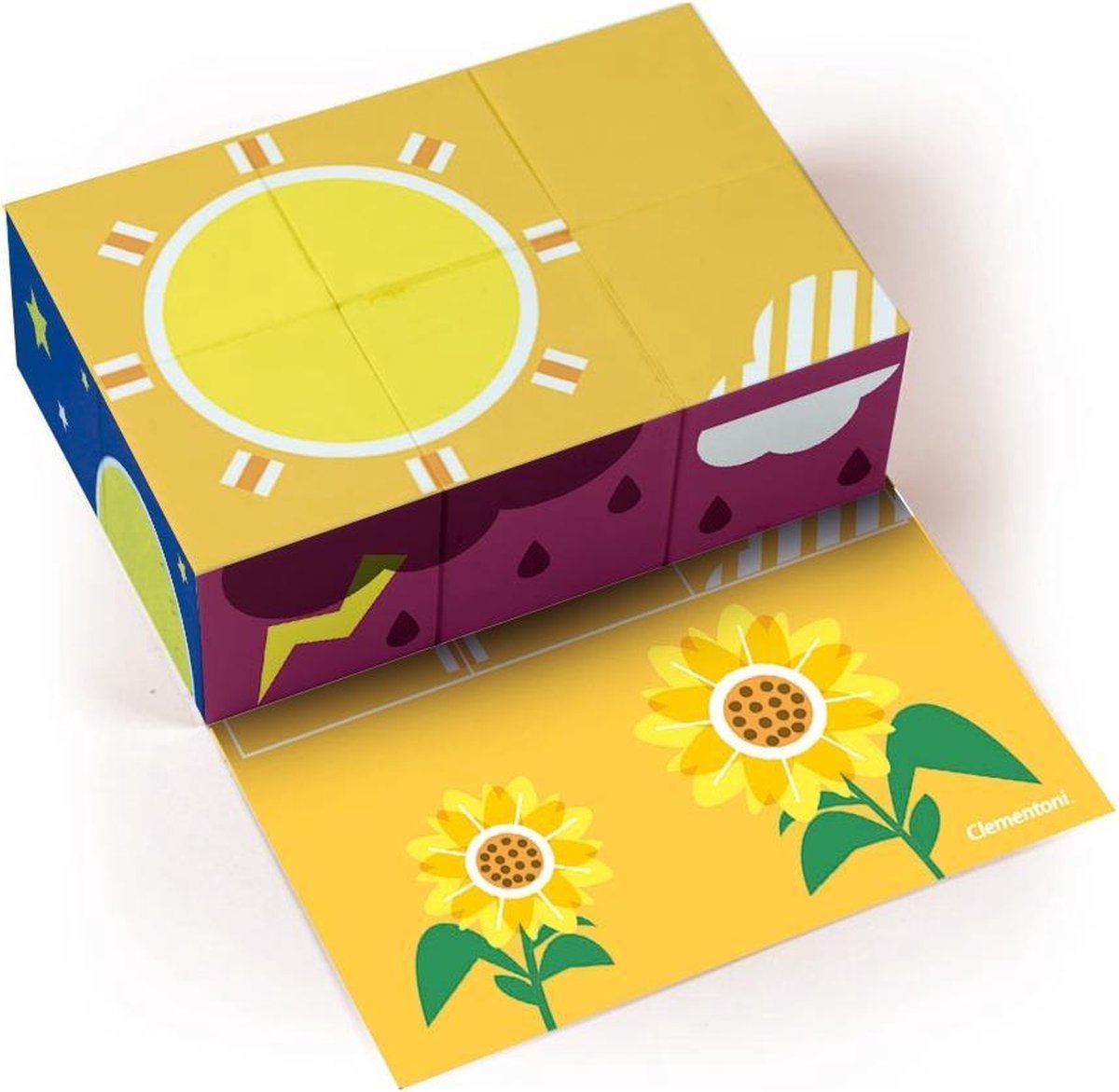 Clementoni Blokkenpuzzel In De Lucht Junior 14,5 Cm 6-delig