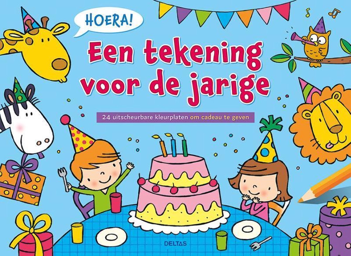 Hoera! Een Tekening Voor De Jarige