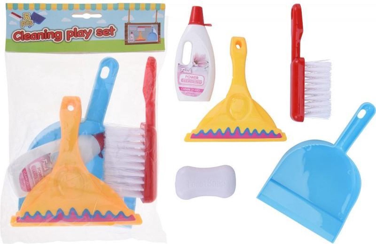 Tender Toys Schoonmaakset 5-delig
