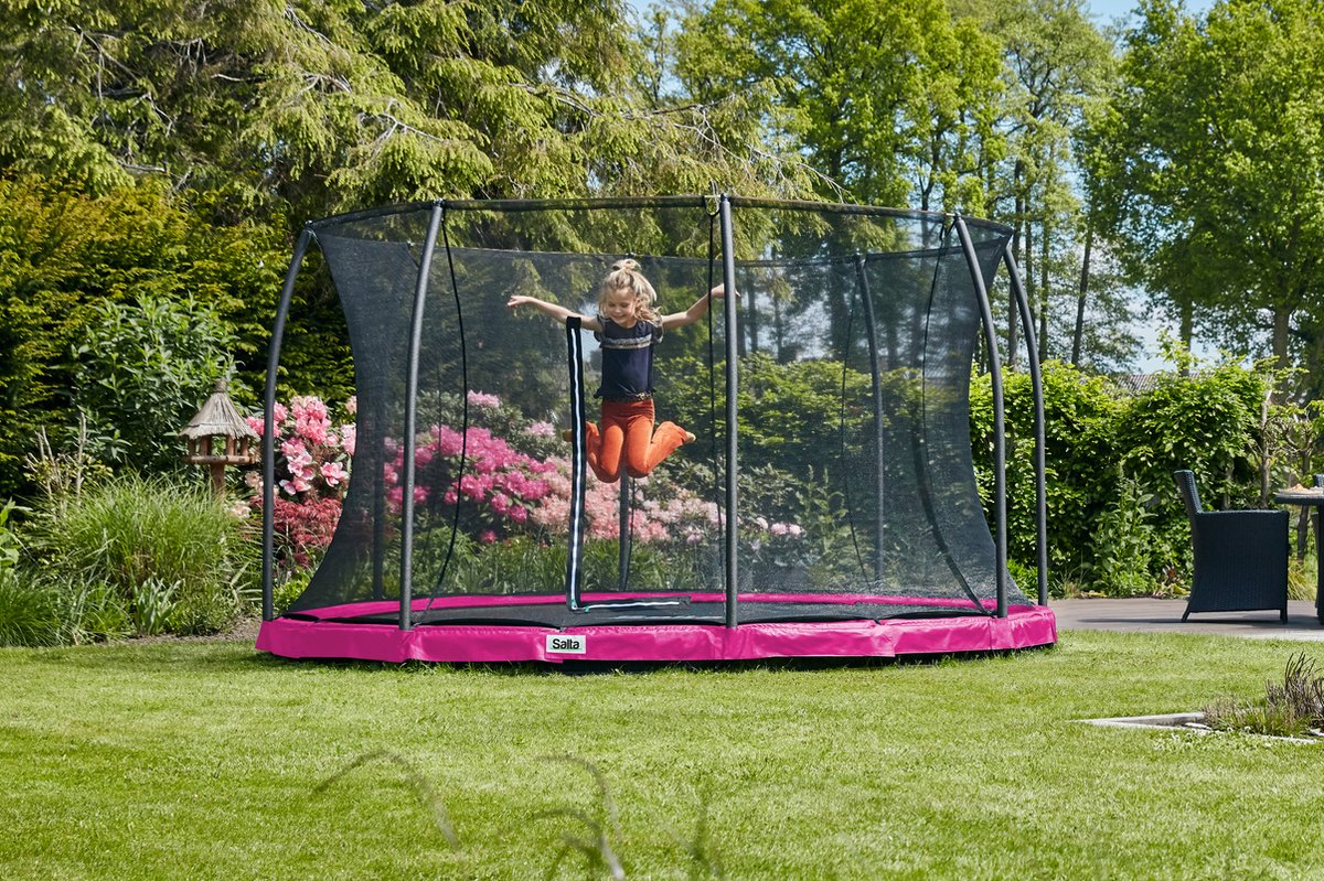Salta Trampoline - Comfort Edition Ground - 183 Cm - - Roze