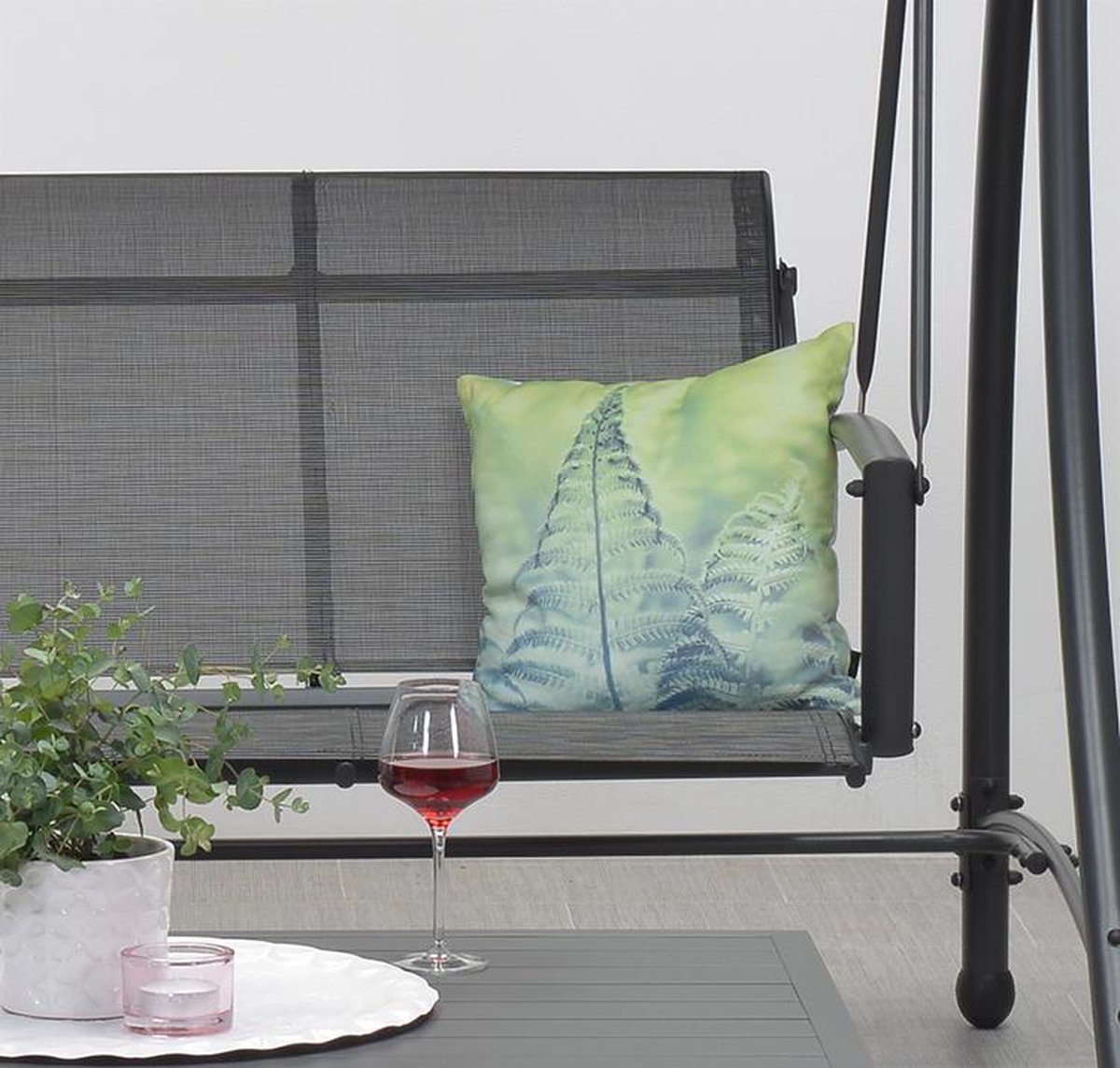 Garden Impressions Rubens Schommelbank 3-zits Donker-antraciet - Grijs