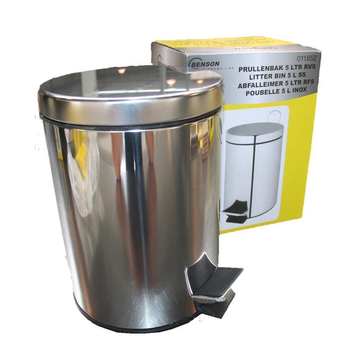 Benson Rvs Pedaalemmer 5 Ltr