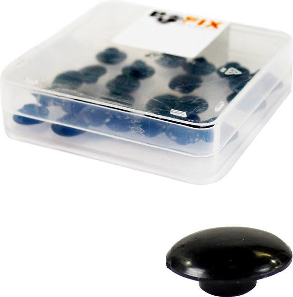 Bofix Afdekdop Inbus M6 (25 Stuks) (291813) - Zwart