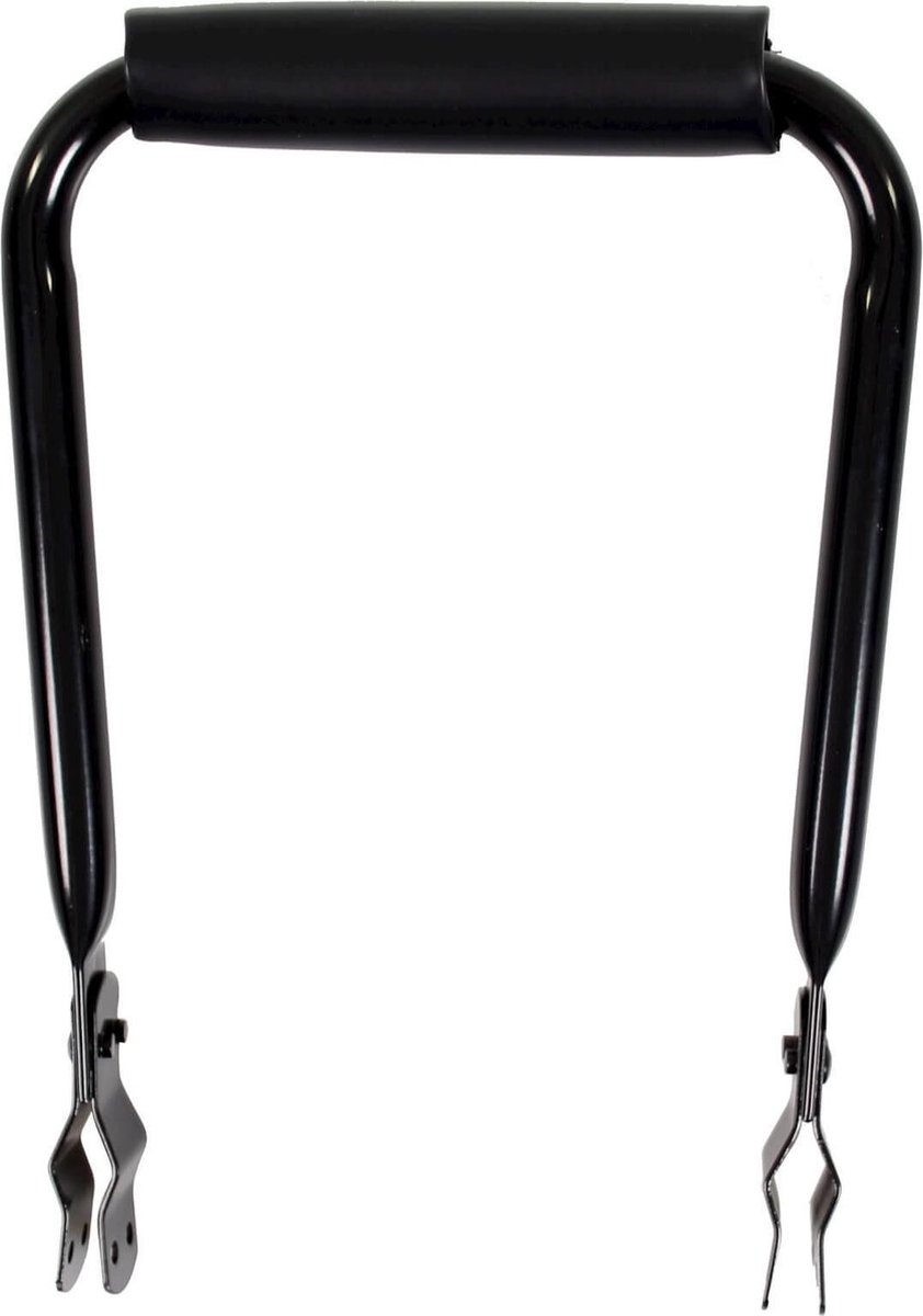 Mirage Kinderrugsteun Met Kussen Dragerbevestiging 30 Cm - Zwart