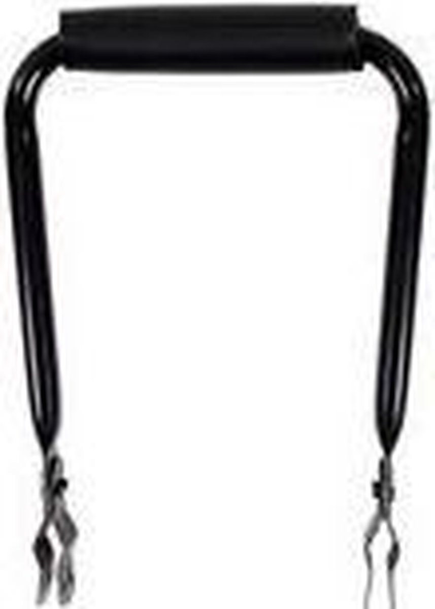 Mirage Kinderrugsteun Met Kussen Dragerbevestiging 30 Cm - Zwart