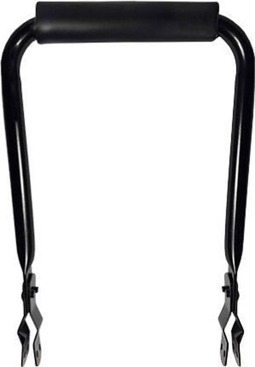 Mirage Kinderrugsteun Met Kussen Dragerbevestiging 30 Cm - Zwart