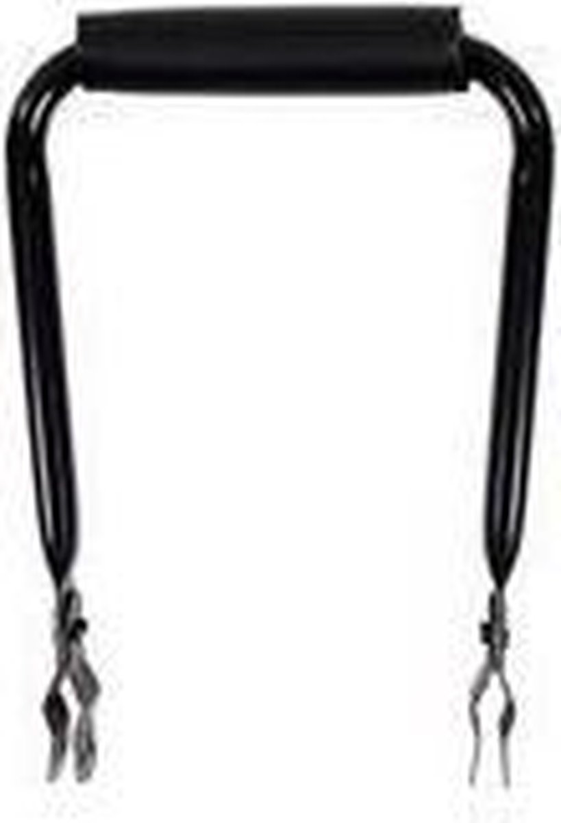 Mirage Kinderrugsteun Met Kussen Dragerbevestiging 30 Cm - Zwart