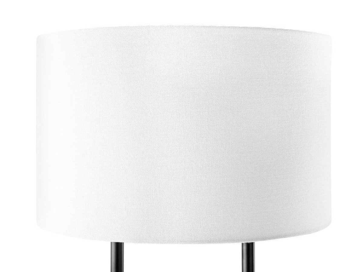 Beliani Remus Staande Lamp Metaal 41 X 41 Cm - Wit