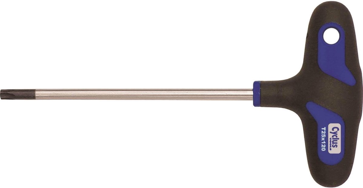 Cyclus Schroevendraaier Torx 25 T-greep - Blauw