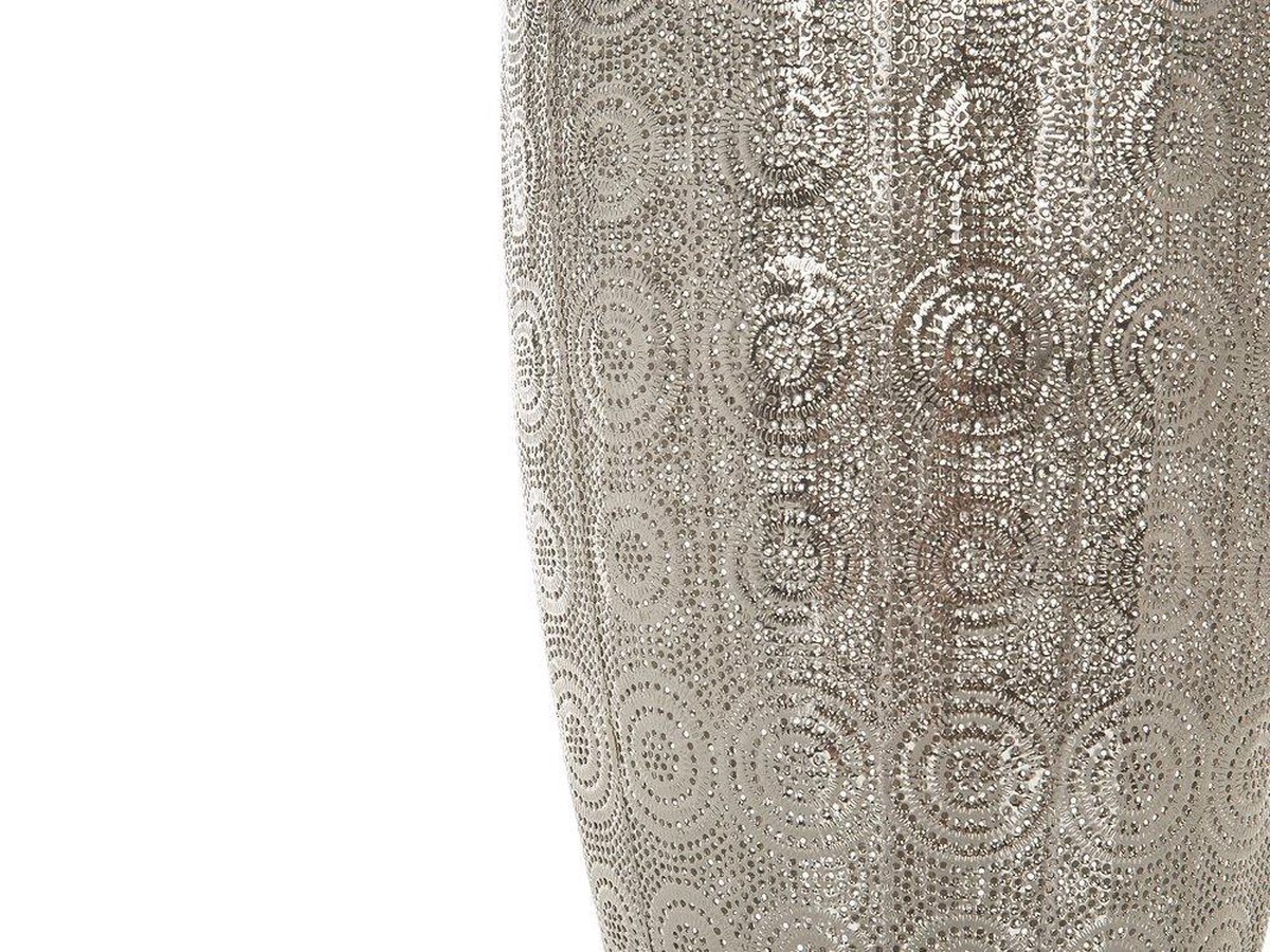 Beliani Maringa Staande Lamp Metaal 16 X 16 Cm - Silver