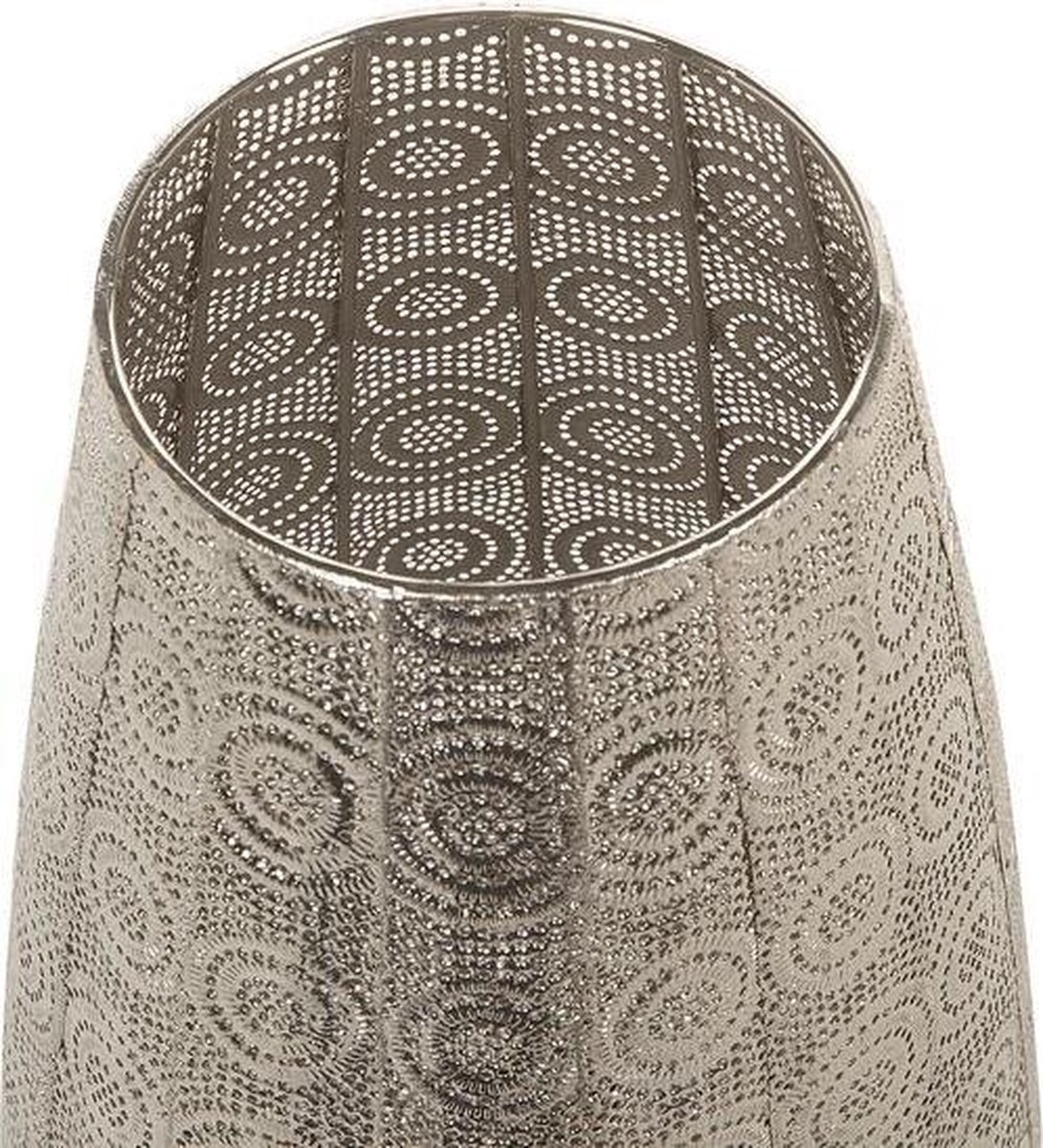 Beliani Maringa Staande Lamp Metaal 16 X 16 Cm - Silver