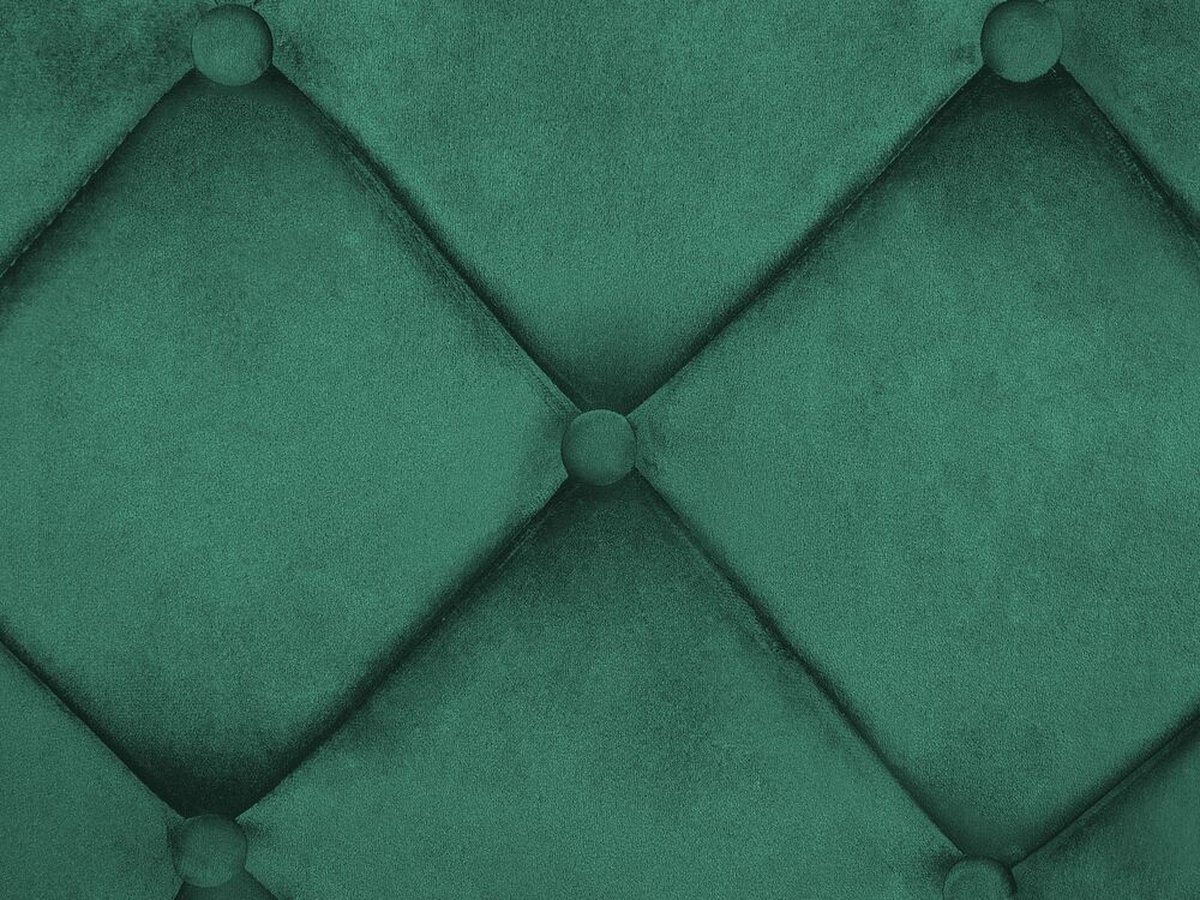 Beliani Vaksala Fauteuil Fluweel 73 X 61 Cm - Groen