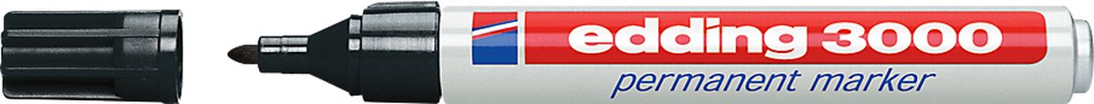 Edding Permanent Marker 3000 - Zwart