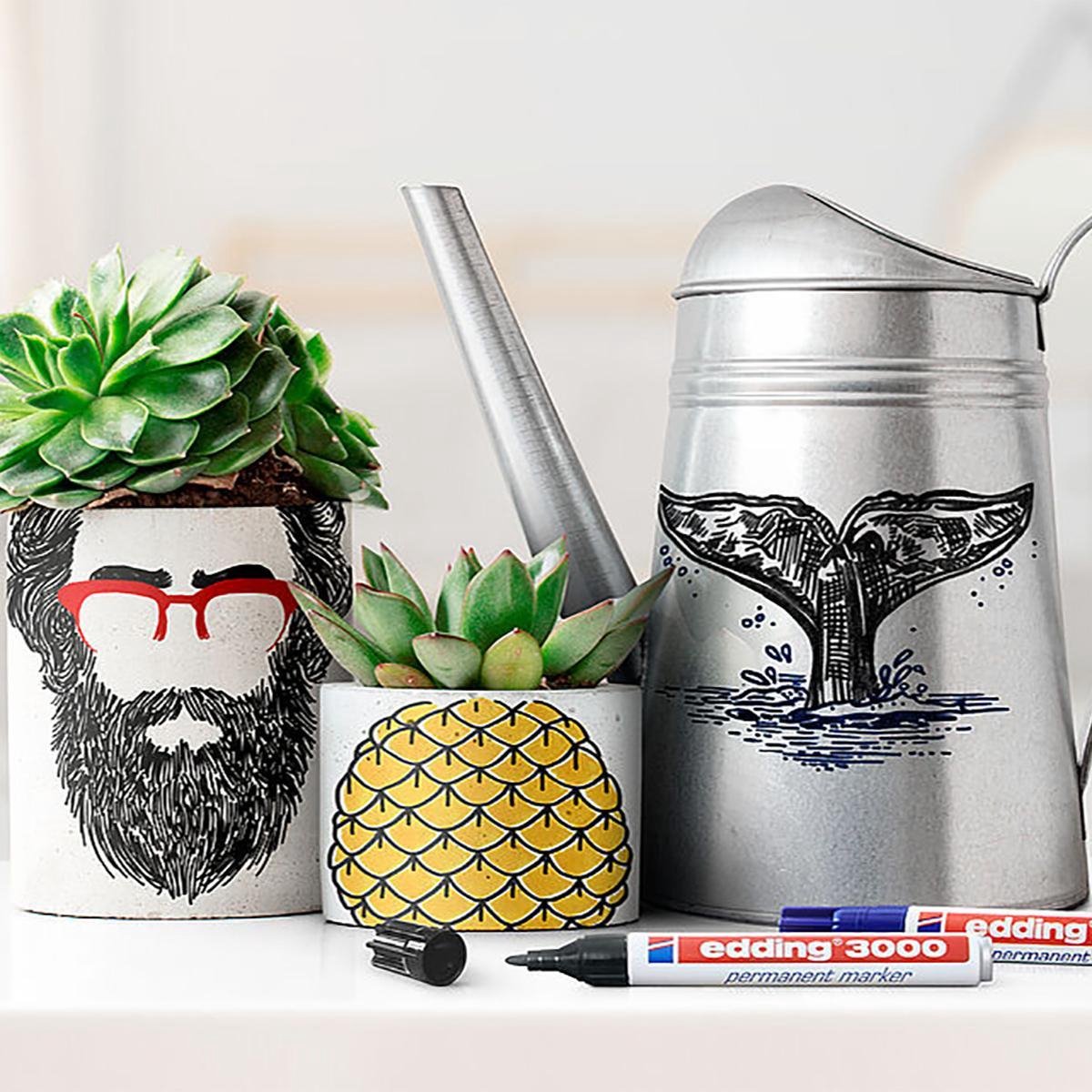 Edding Permanent Marker 3000 - Zwart