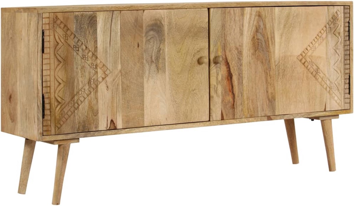 Vidaxl Dressoir 120x30x60 Cm Massief Mangohout - Marrón