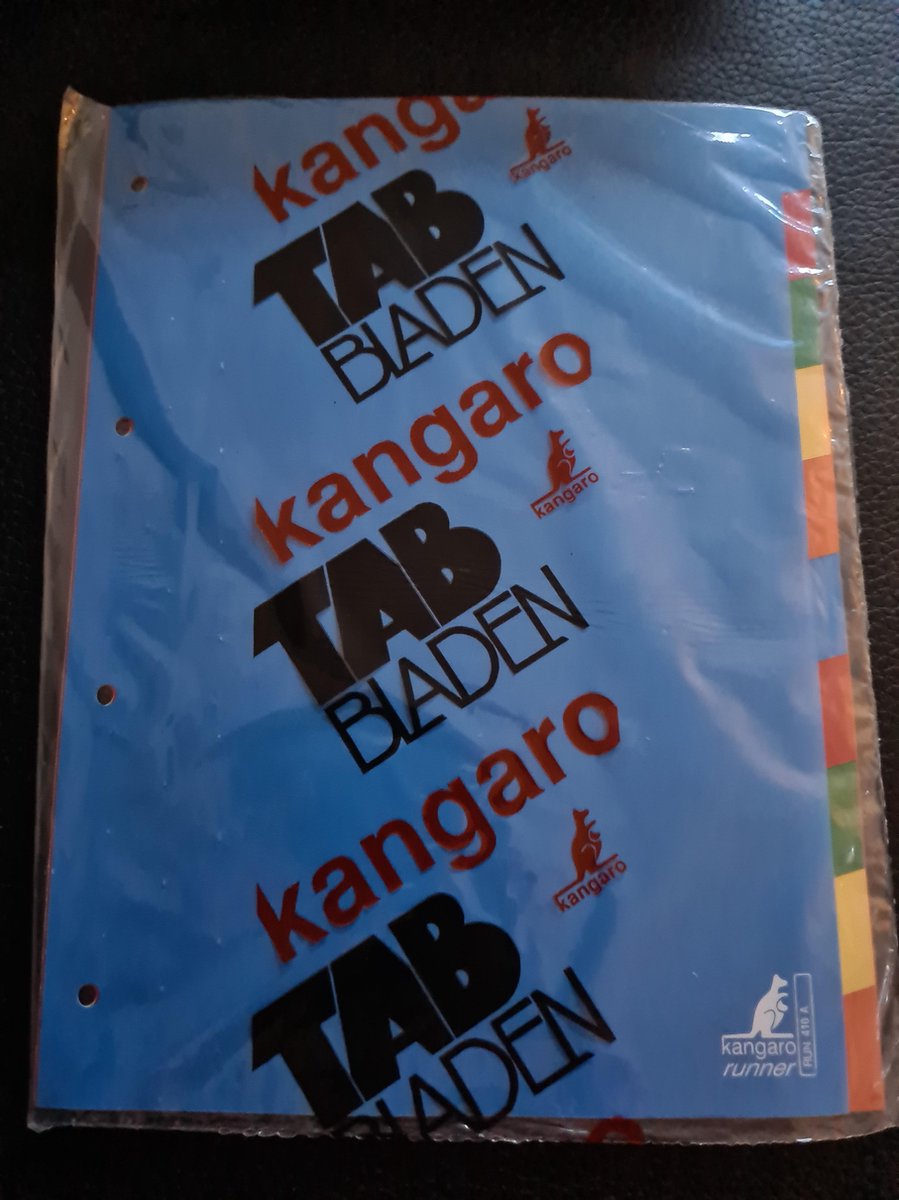 Tabblad Kangaro A4 Letters Pp 120mµ 23-gaats 20-delig A-z - Grijs