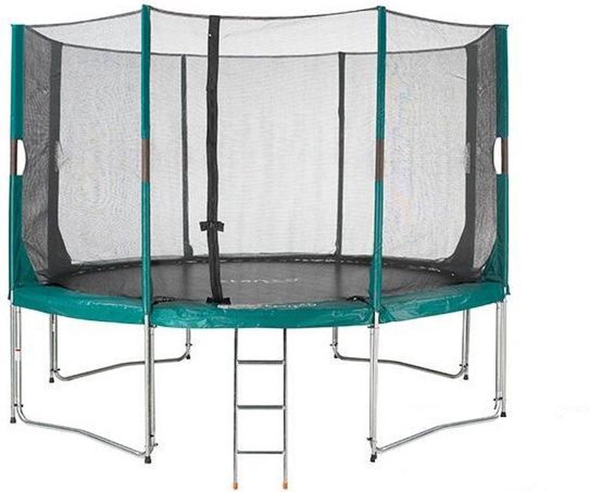 Diversen Trampoline - Etan Hi-flyer 12 Combi - 366 Cm - - Groen