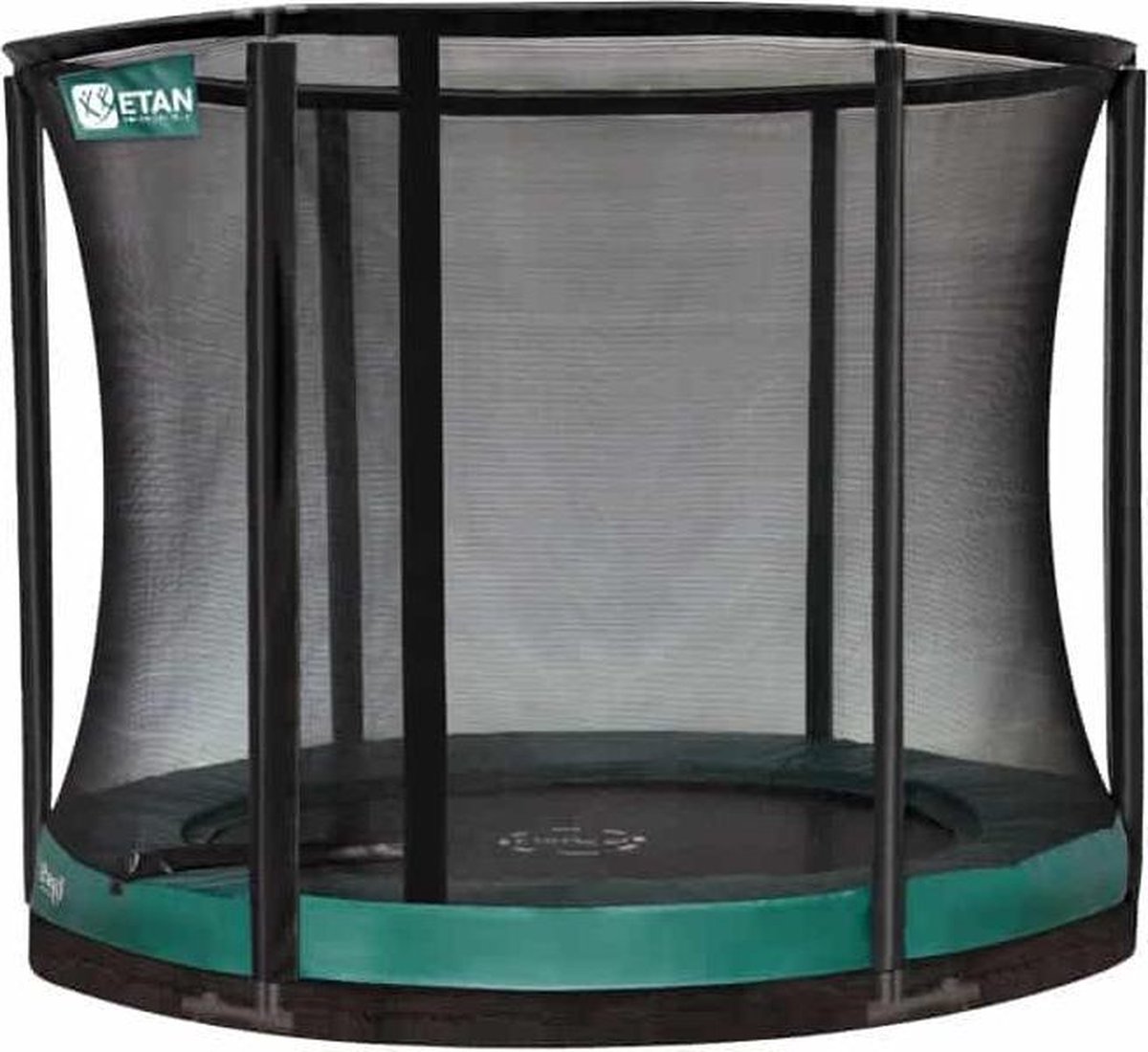 Etan Trampoline - Premium Inground Gold 08 Combi - 244 Cm - - Groen