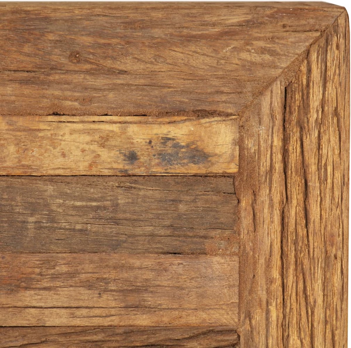 Vidaxl Salontafel 70x70x30 Cm Massief Gerecycled Bielshout - Bruin