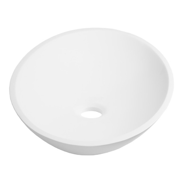 Saniclass Finestone Waskom 40x15cm rond 2490 - Wit