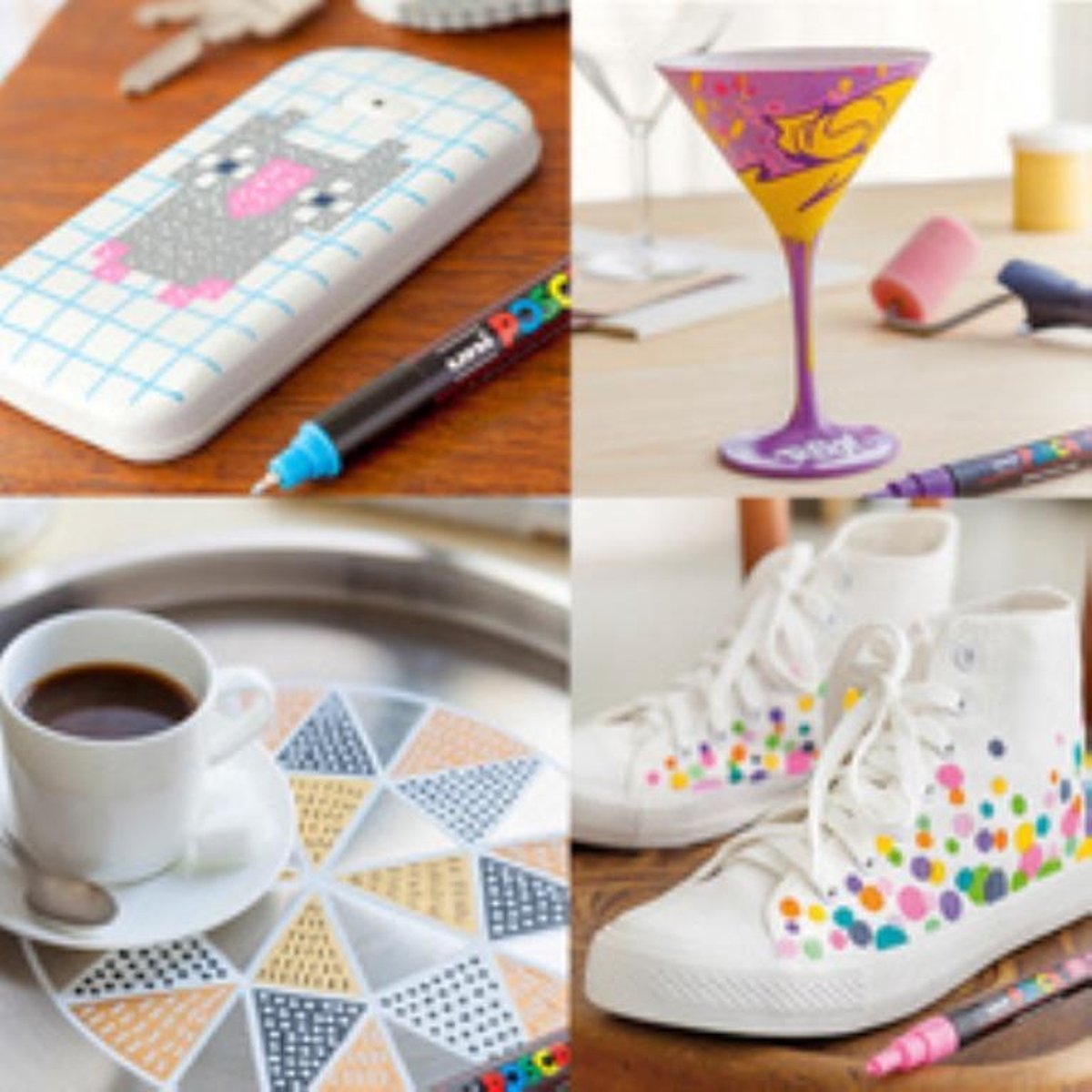 Posca Uni-ball Paint Marker Op Waterbasis Pc-1mc - Groen