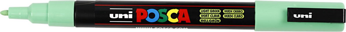 Posca Uni-ball Paint Marker Op Waterbasis Pc-3m Licht - Groen