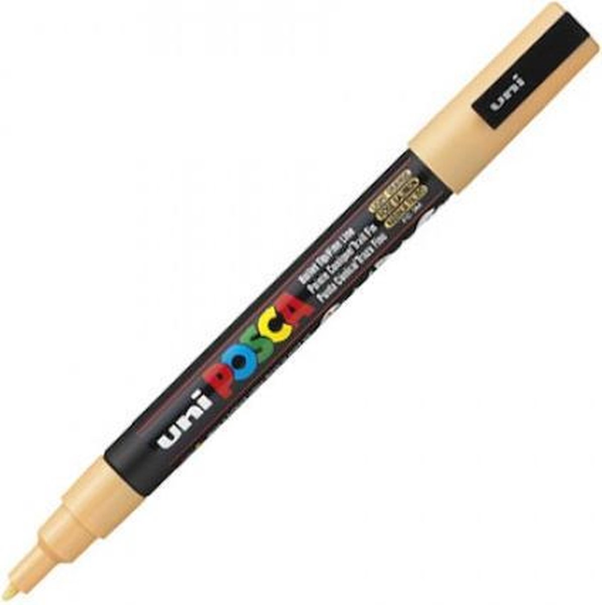 Posca Uni-ball Paint Marker Op Waterbasis Pc-3m - Beige
