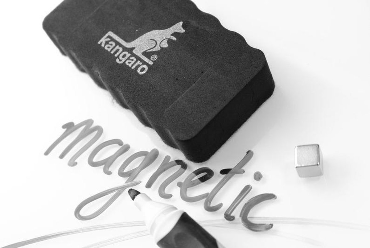 Kangaro Whiteboardwisser Magnetisch 105x55x22mm