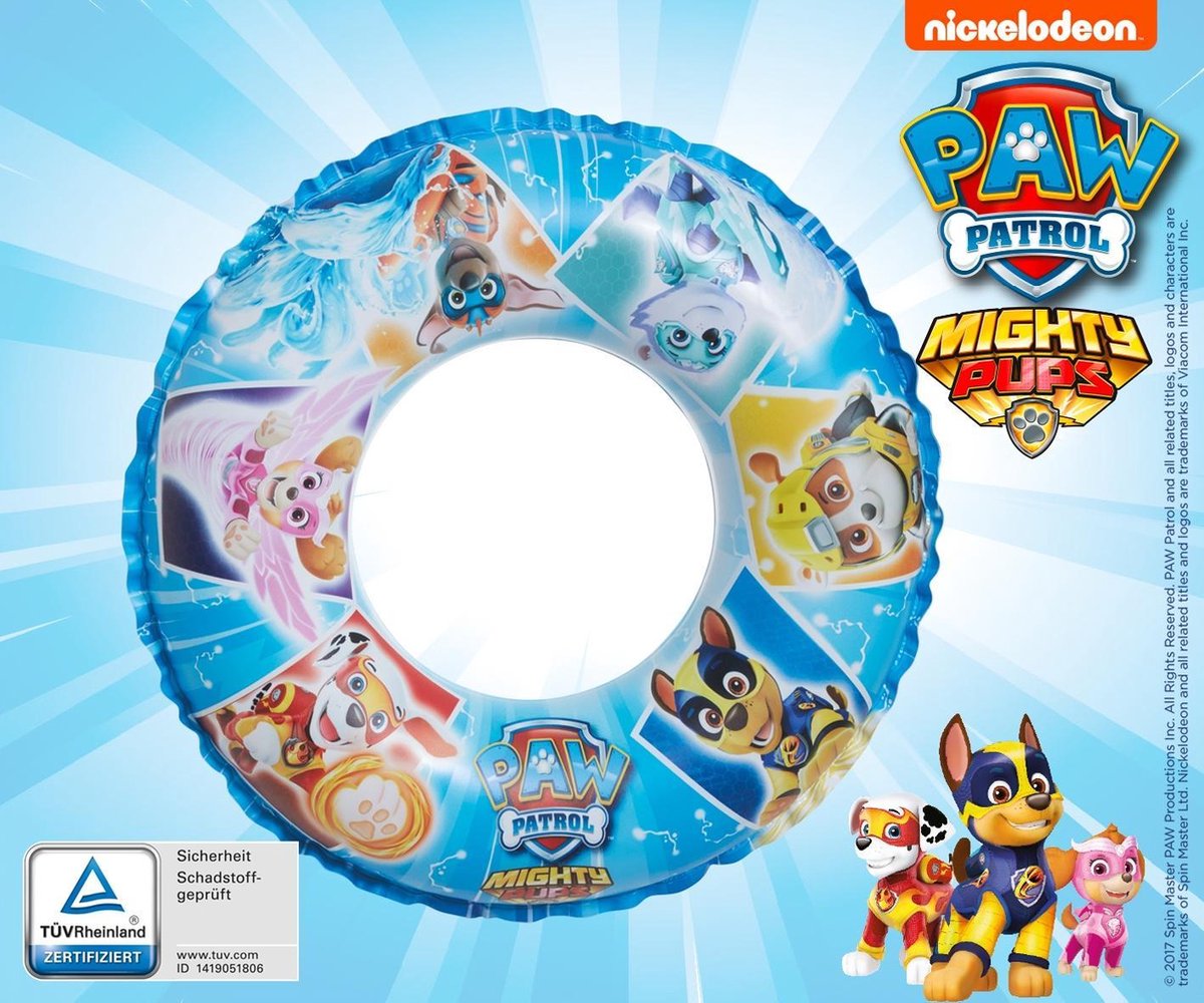 Happy People Zwemband Paw Patrol 45 Cm - Blauw