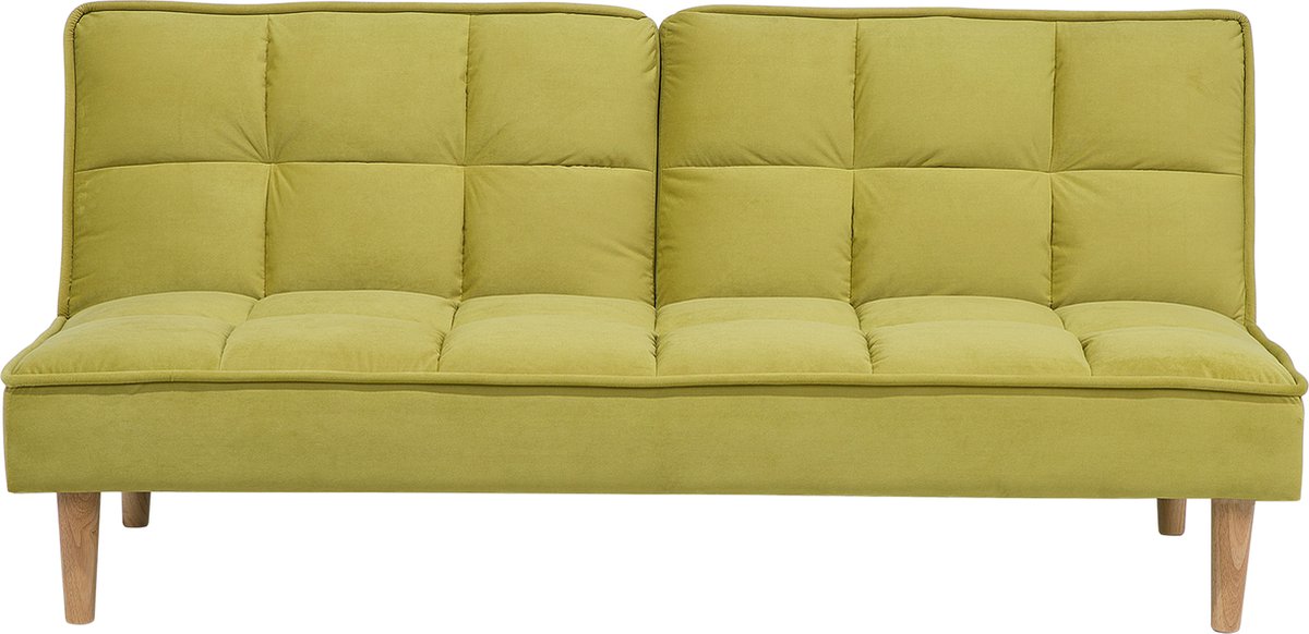 Beliani Siljan Slaapbank Polyester 80 X 177 Cm - Verde