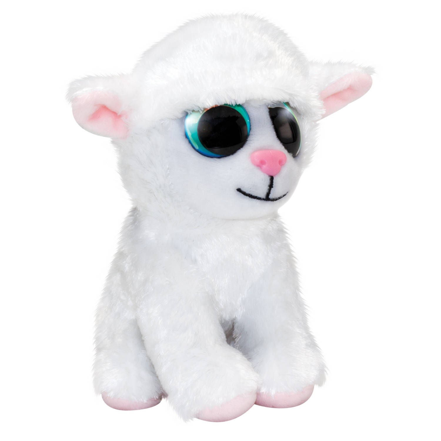 Lumo Stars Knuffel Lumo Sheep Fluffy 15 Cm - Wit