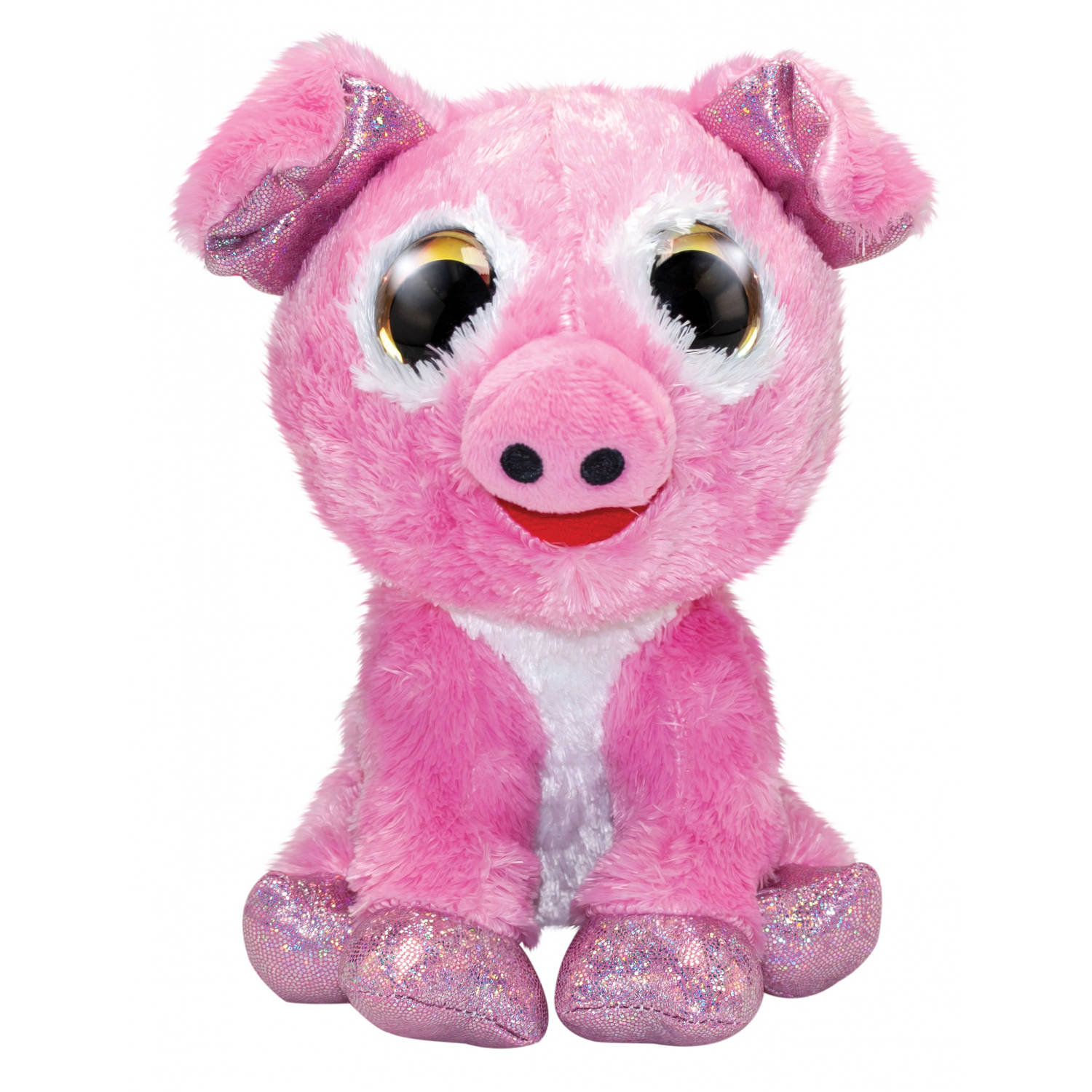 Lumo Stars Knuffel Lumo Pig Piggy 15 Cm - Roze