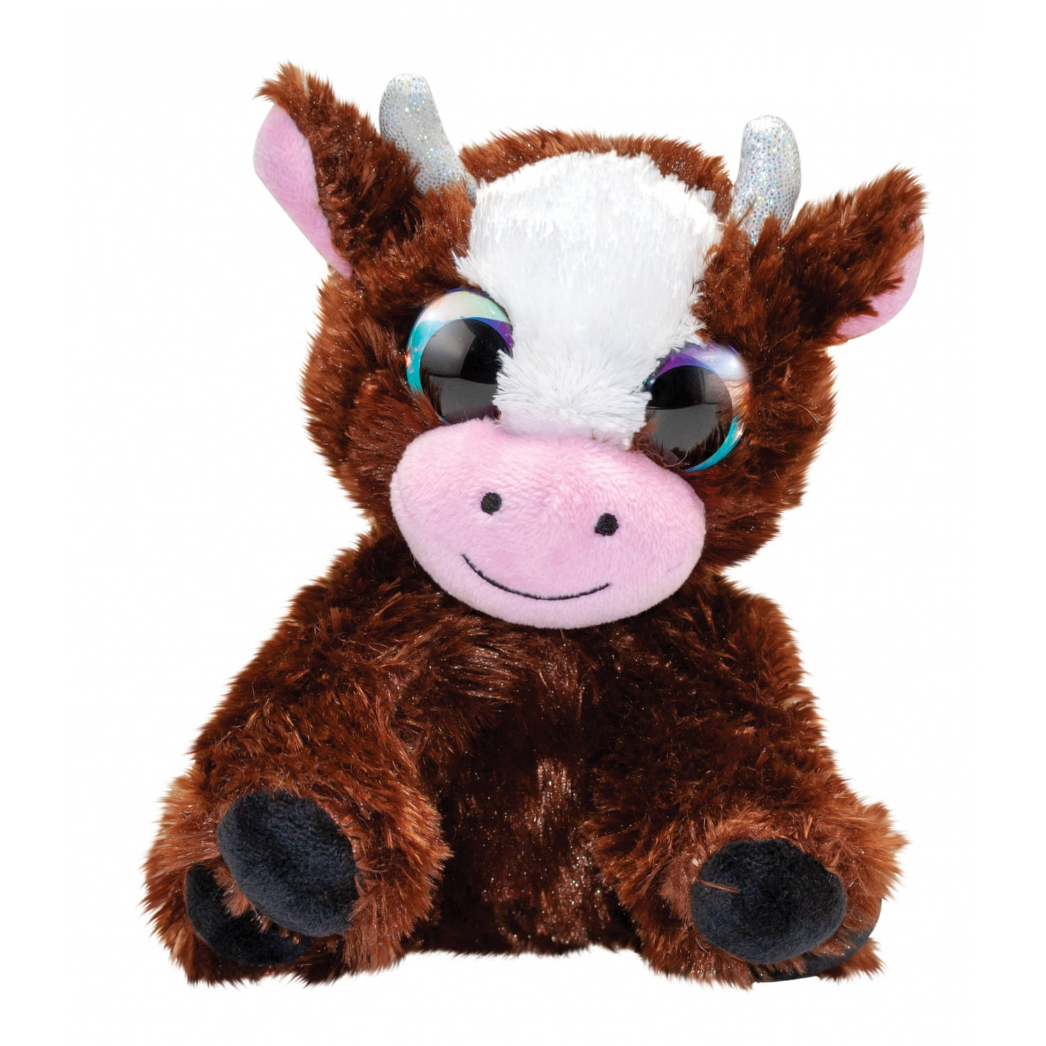 Lumo Stars Knuffel Lumo Cow Molly 15 Cm - Bruin