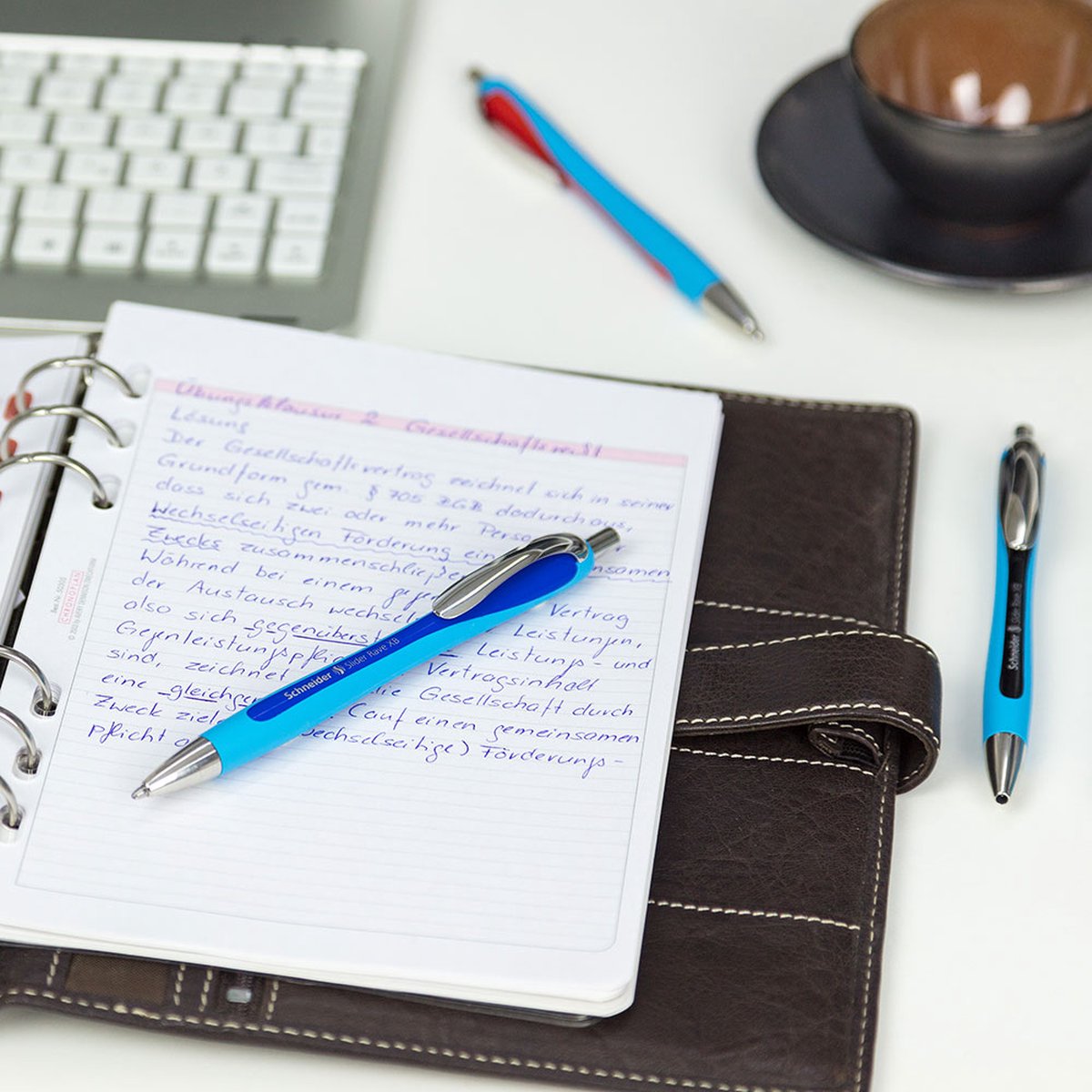 Schneider Electric Balpen Slider Rave Xb 1,4mm Blauw- - Zwart