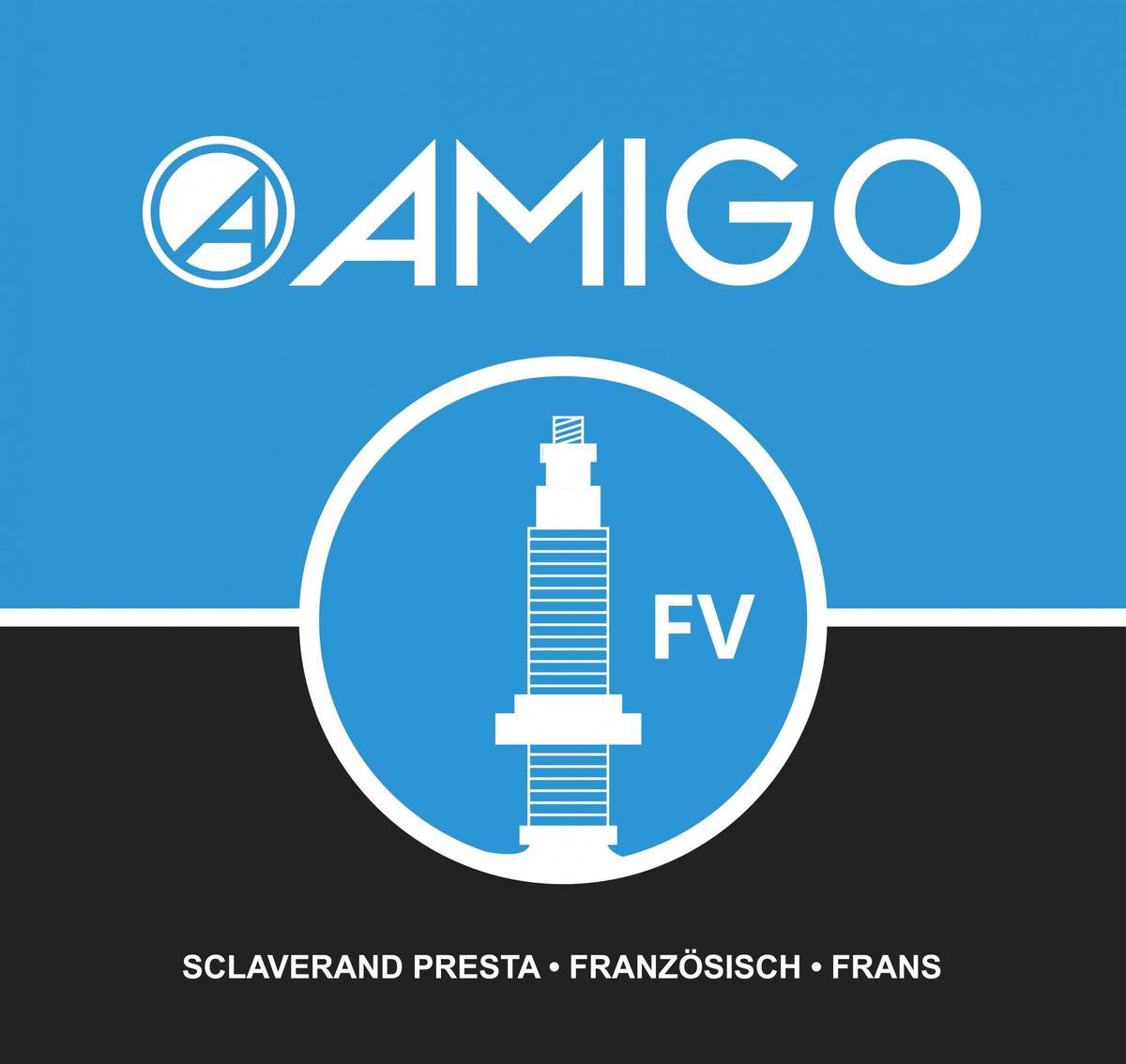 Amigo Binnenband 20 X 2 X 1 3/4 (54-400) Fv 48 Mm - Zwart