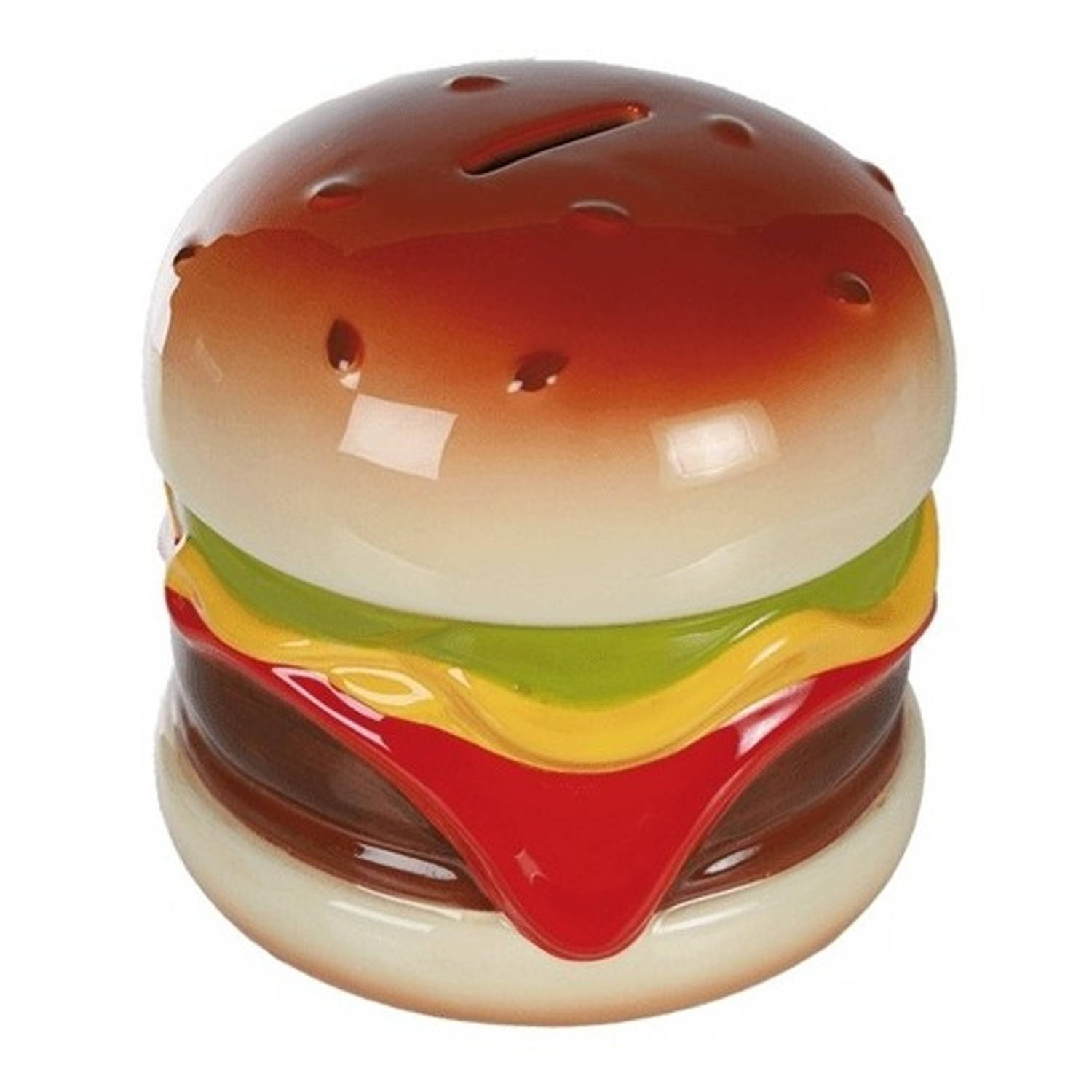 Spaarpot Hamburger 14 Cm