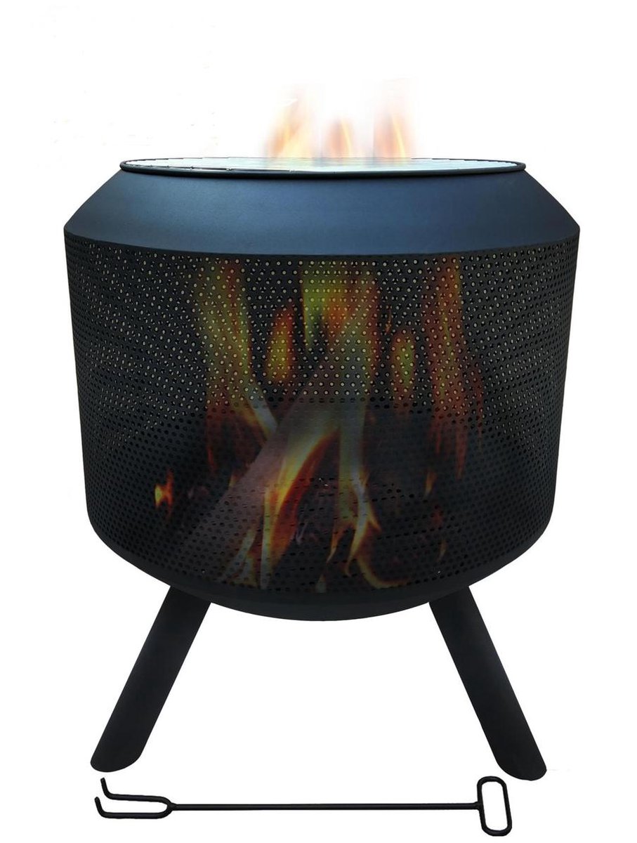 SenS-Line - Trommelpot Terrashaard - Zwart