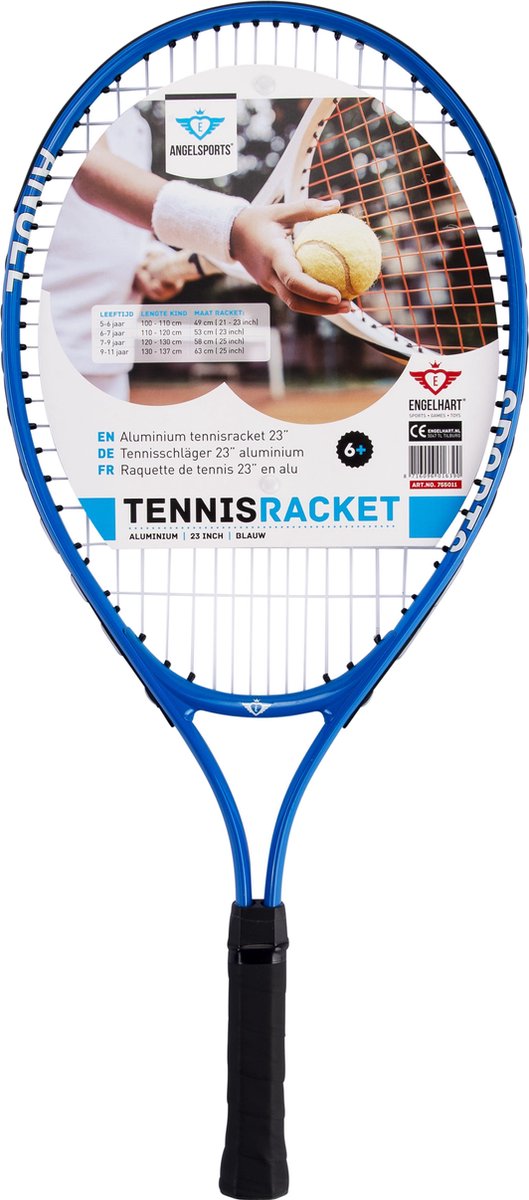 Angel Sports Tennisracket 23 Inch Junior - Wit