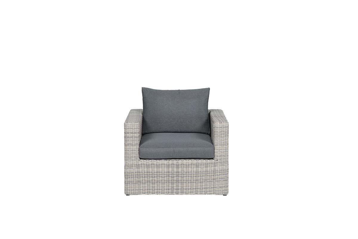 Garden Impressions - Silverbird Loungestoel - Vintage Willow - Grijs